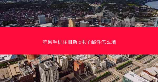 苹果手机注册新id电子邮件怎么填