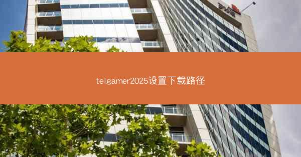 telgamer2025设置下载路径