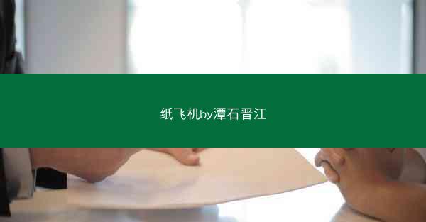 纸飞机by潭石晋江