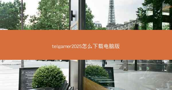 telgamer2025怎么下载电脑版